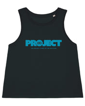 Load image into Gallery viewer, 180 Project x POTS Cropped Black Vest (PRE-ORDER)
