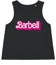 Load image into Gallery viewer, I&#39;m a Barbell Girl Cropped Vest
