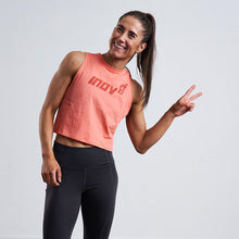 Load image into Gallery viewer, Inov8 F-Lite Women’s Cropped Tank Coral
