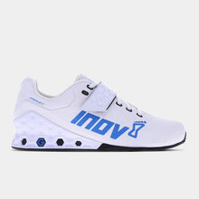 Load image into Gallery viewer, Inov8 Fastlift Power G380 White / Blue Weightlifting Shoes
