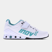 Load image into Gallery viewer, Inov8 Fastlift Power G380 White / Teal Weightlifting Shoes
