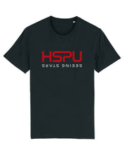 Load image into Gallery viewer, Black unisex HSPU POTS T Shirt 3.0
