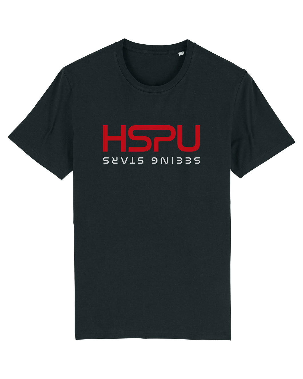 Black unisex HSPU POTS T Shirt 3.0
